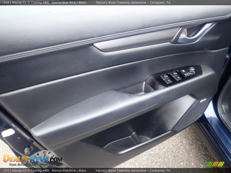 2021 Mazda CX-5 Touring AWD Eternal Blue Mica / Black Photo #21