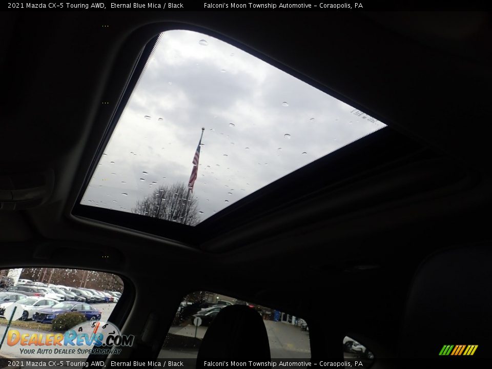 2021 Mazda CX-5 Touring AWD Eternal Blue Mica / Black Photo #24