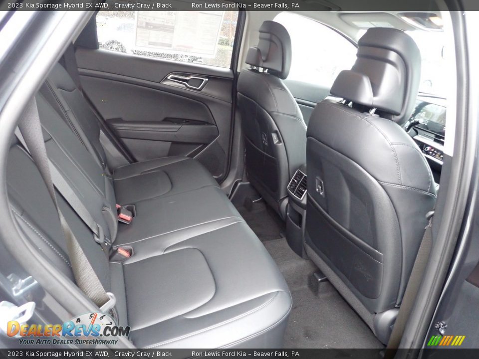 Rear Seat of 2023 Kia Sportage Hybrid EX AWD Photo #10