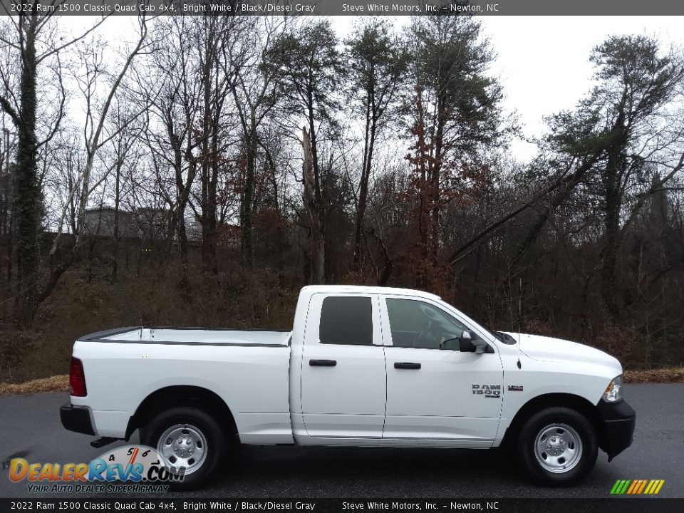 Bright White 2022 Ram 1500 Classic Quad Cab 4x4 Photo #5