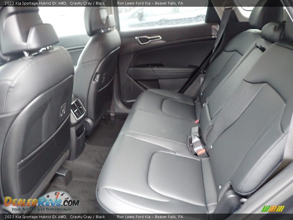 2023 Kia Sportage Hybrid EX AWD Gravity Gray / Black Photo #12