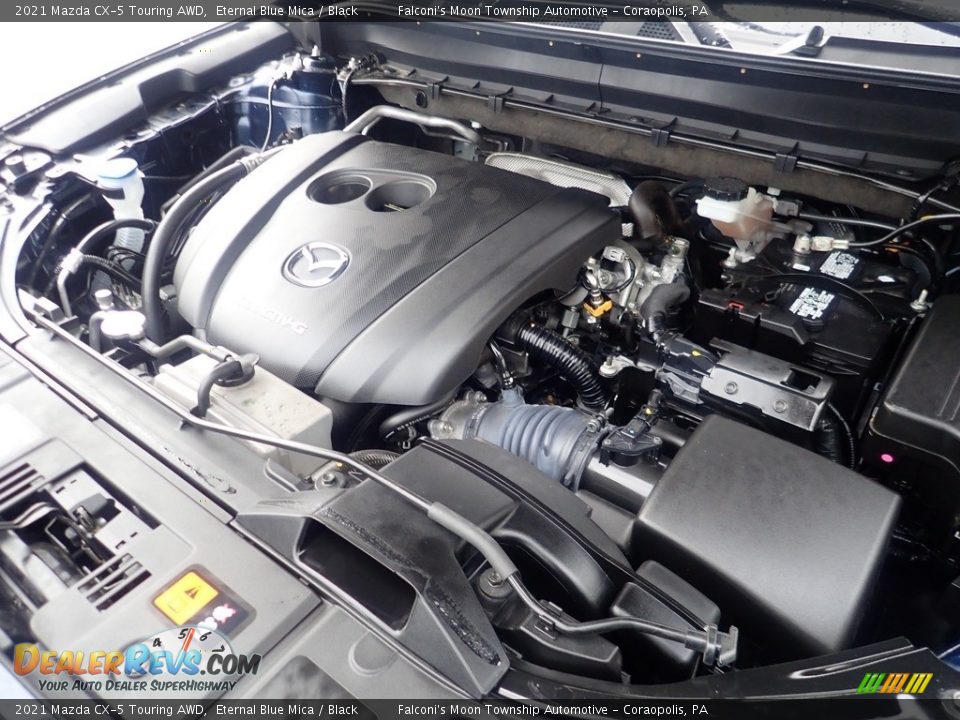 2021 Mazda CX-5 Touring AWD Eternal Blue Mica / Black Photo #30