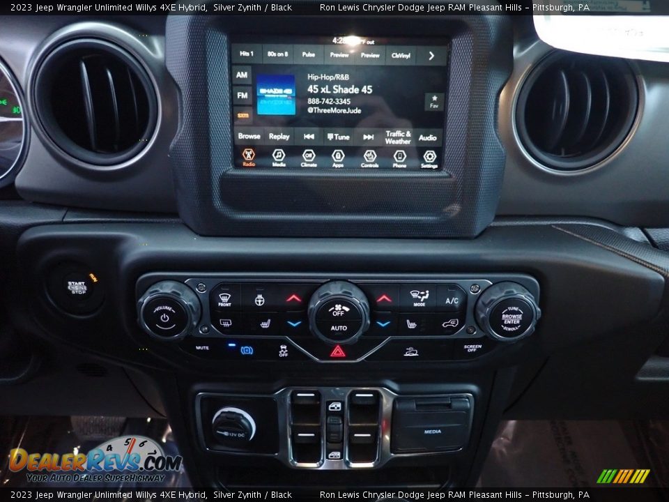 Controls of 2023 Jeep Wrangler Unlimited Willys 4XE Hybrid Photo #20