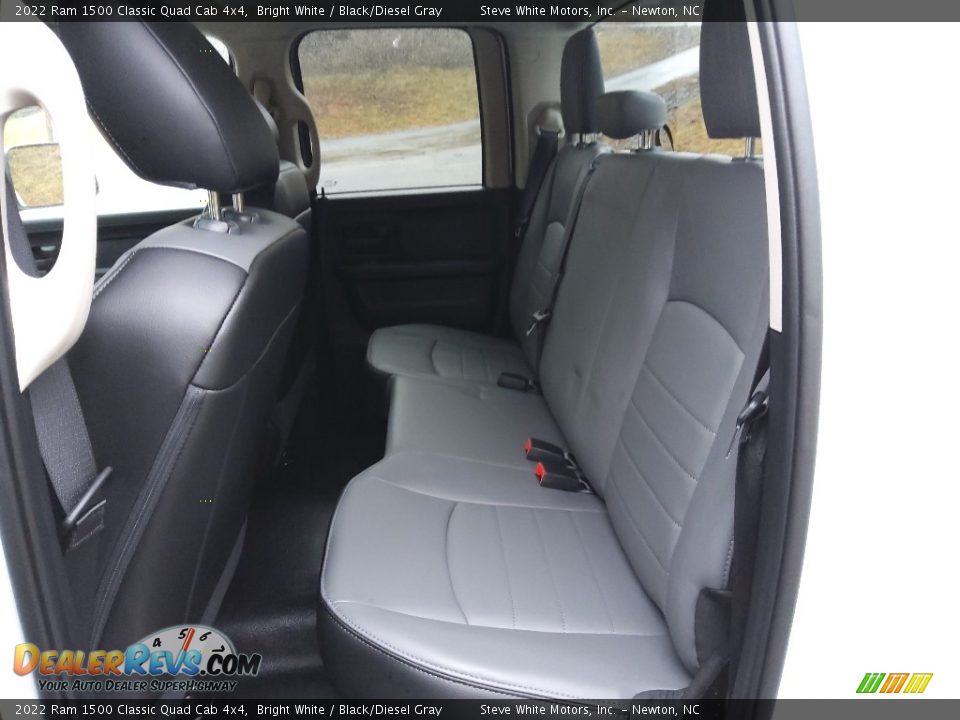 Rear Seat of 2022 Ram 1500 Classic Quad Cab 4x4 Photo #13