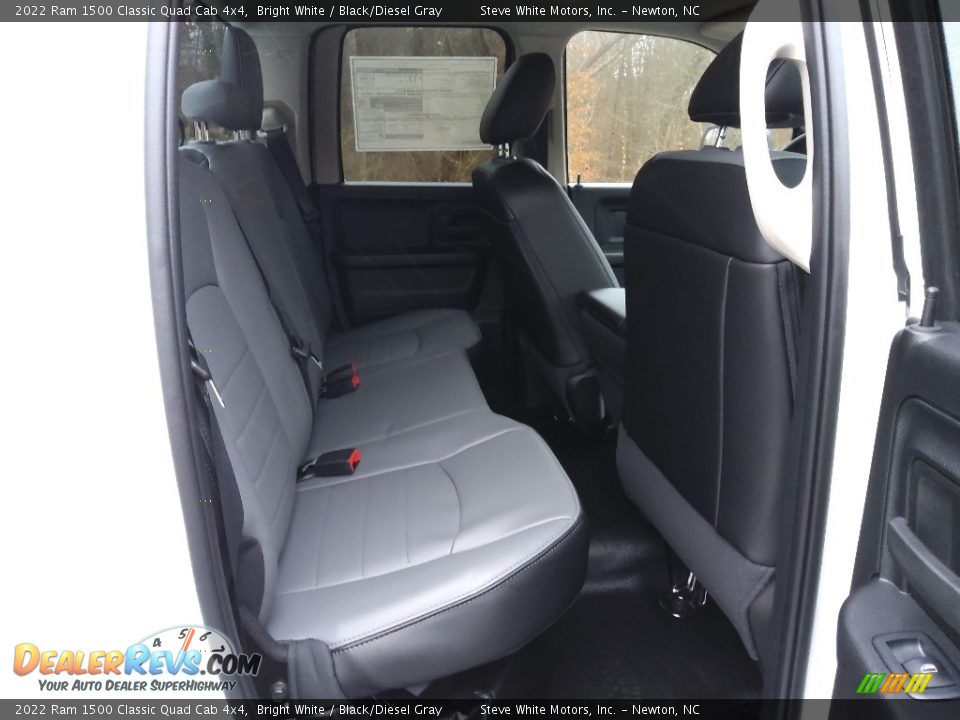 Rear Seat of 2022 Ram 1500 Classic Quad Cab 4x4 Photo #15
