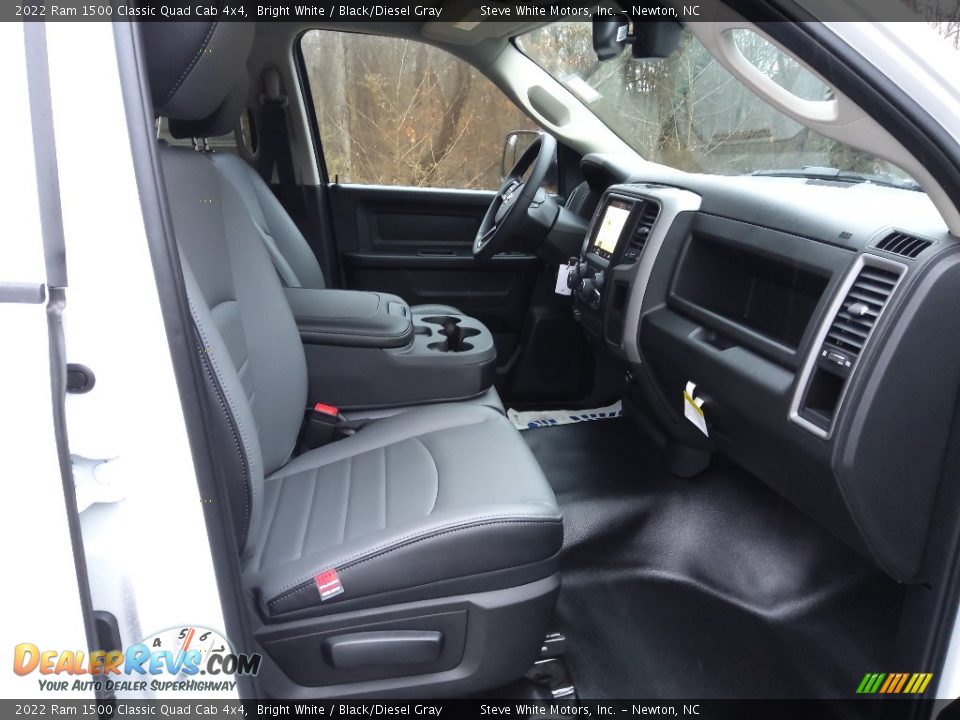Front Seat of 2022 Ram 1500 Classic Quad Cab 4x4 Photo #16