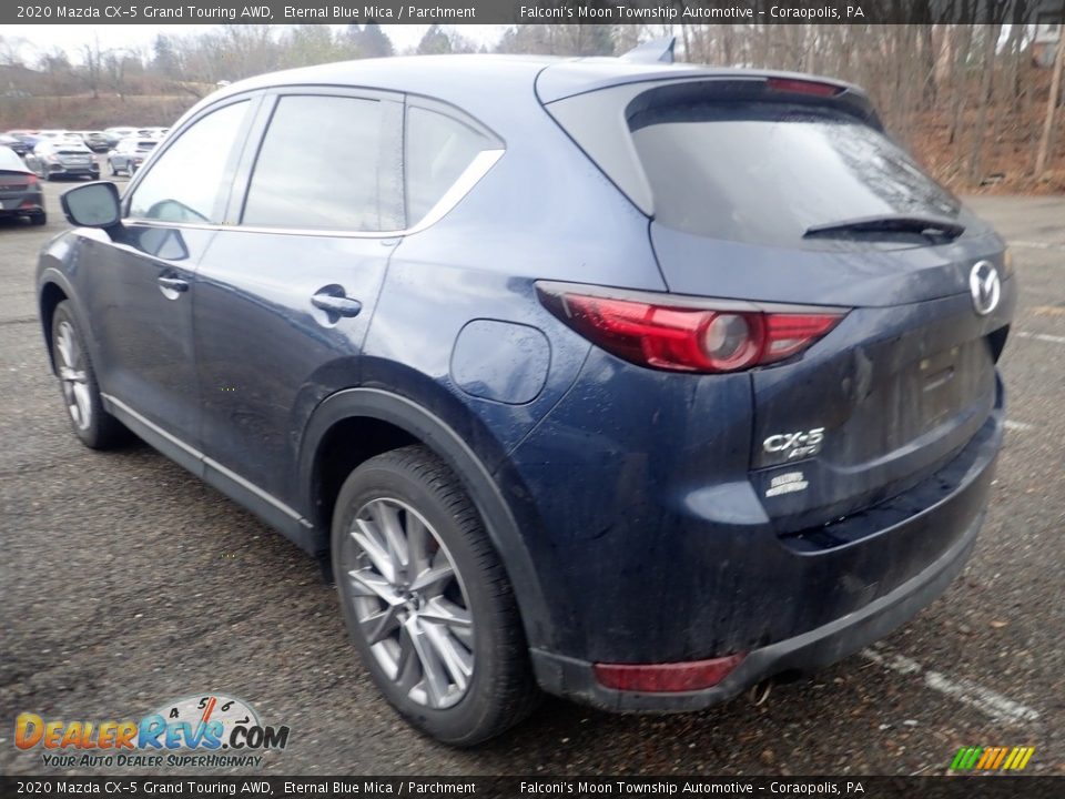 2020 Mazda CX-5 Grand Touring AWD Eternal Blue Mica / Parchment Photo #2