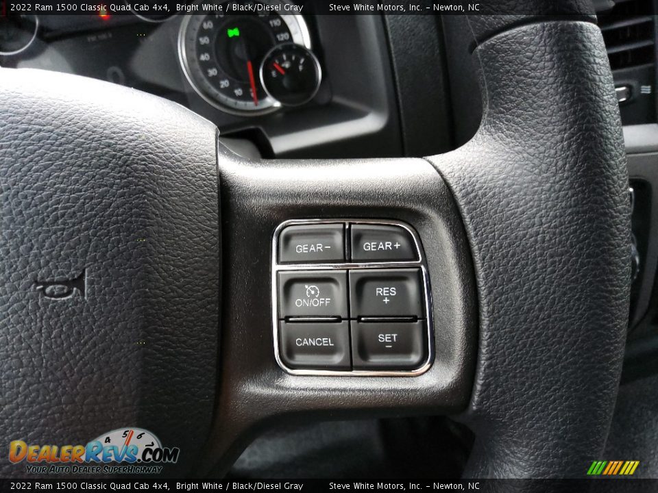 2022 Ram 1500 Classic Quad Cab 4x4 Steering Wheel Photo #19