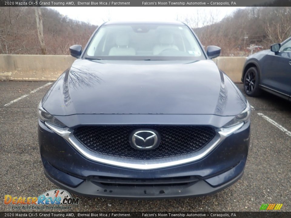 2020 Mazda CX-5 Grand Touring AWD Eternal Blue Mica / Parchment Photo #5