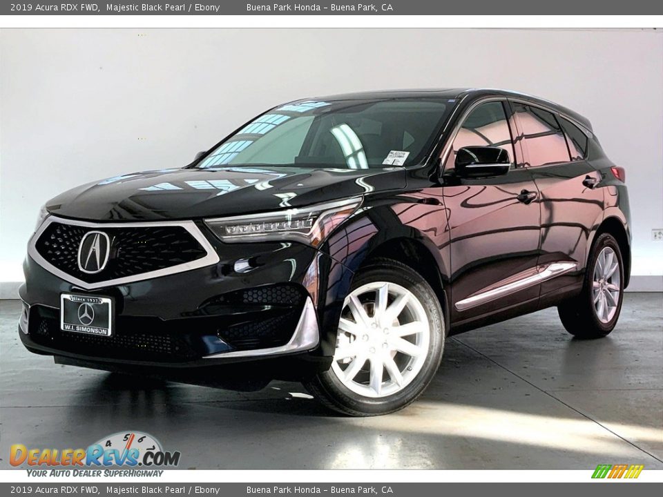 2019 Acura RDX FWD Majestic Black Pearl / Ebony Photo #12