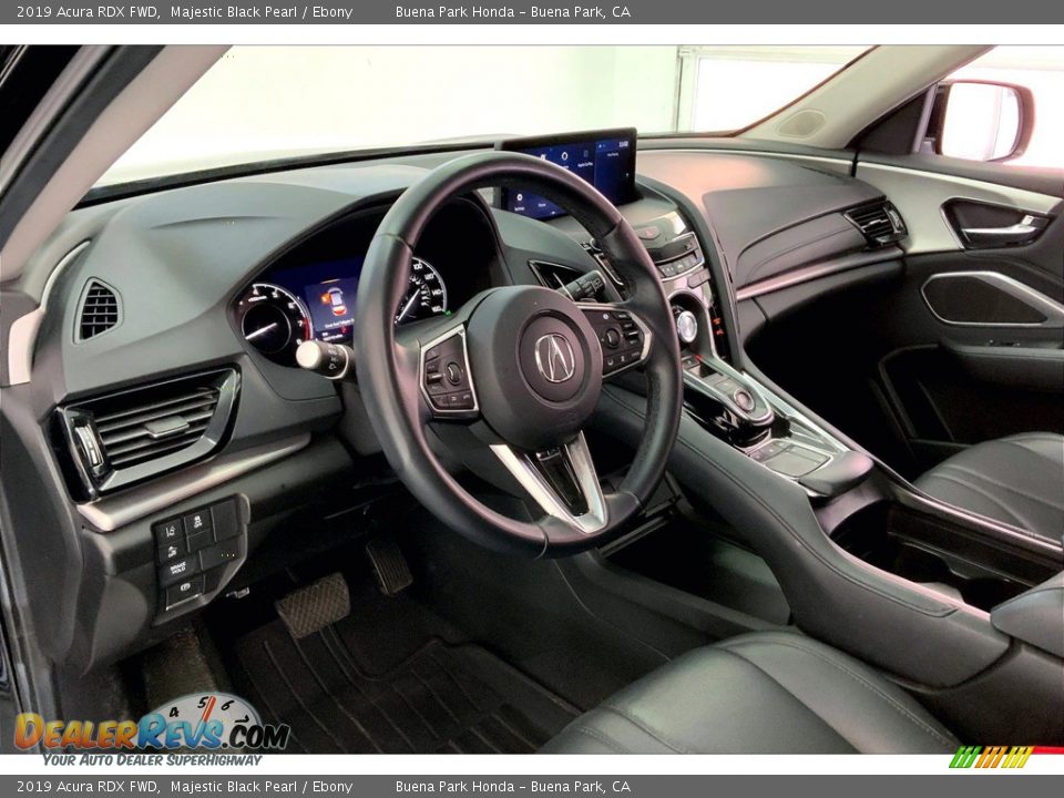 2019 Acura RDX FWD Majestic Black Pearl / Ebony Photo #14