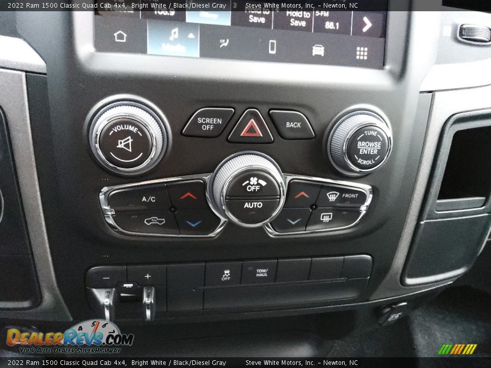 Controls of 2022 Ram 1500 Classic Quad Cab 4x4 Photo #24