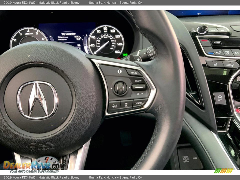 2019 Acura RDX FWD Majestic Black Pearl / Ebony Photo #21