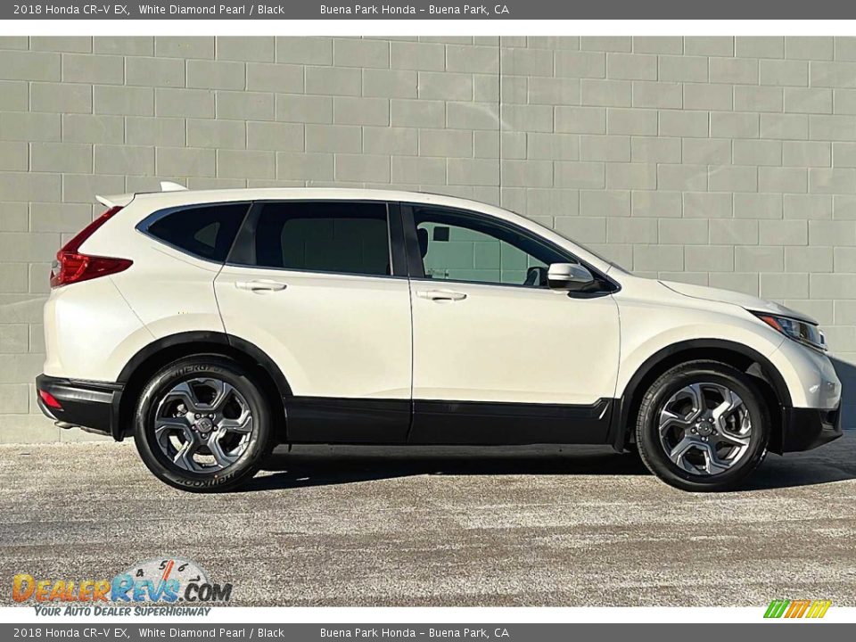 2018 Honda CR-V EX White Diamond Pearl / Black Photo #3