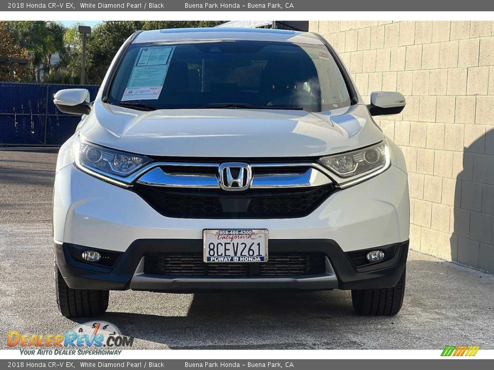 2018 Honda CR-V EX White Diamond Pearl / Black Photo #9