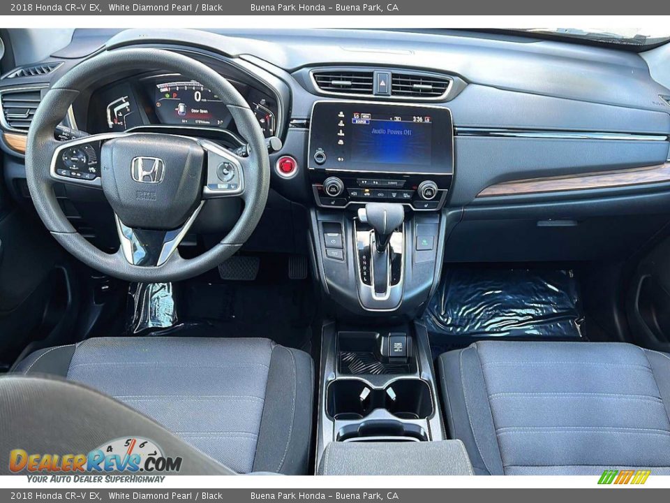 2018 Honda CR-V EX White Diamond Pearl / Black Photo #15