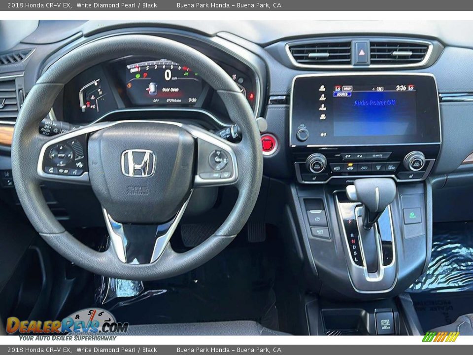 2018 Honda CR-V EX White Diamond Pearl / Black Photo #16