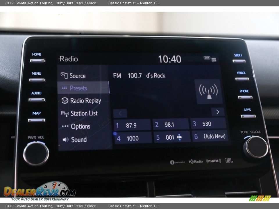 Controls of 2019 Toyota Avalon Touring Photo #11