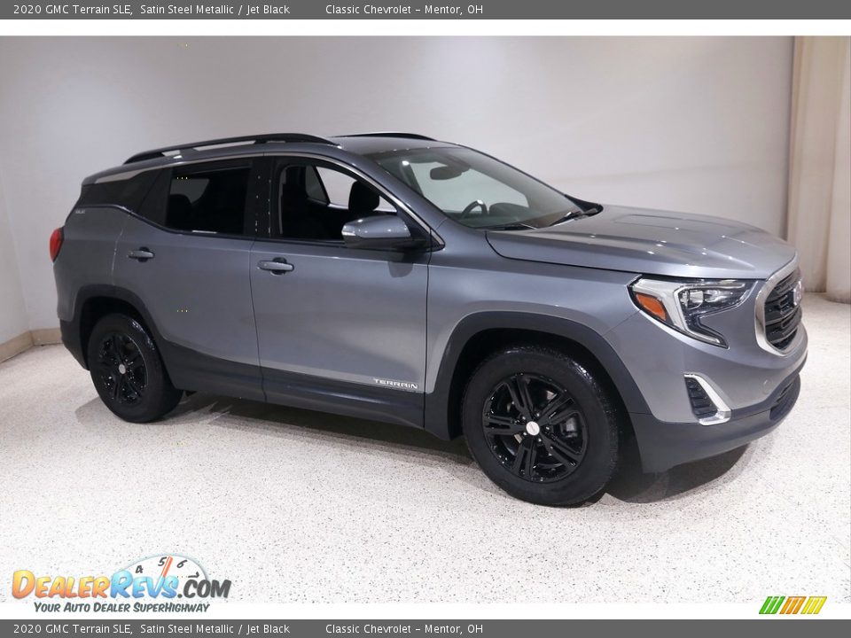 2020 GMC Terrain SLE Satin Steel Metallic / Jet Black Photo #1