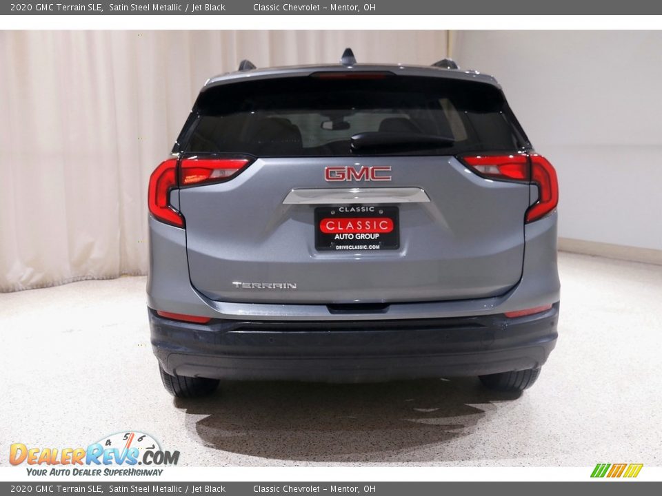 2020 GMC Terrain SLE Satin Steel Metallic / Jet Black Photo #17