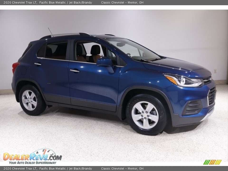 2020 Chevrolet Trax LT Pacific Blue Metallic / Jet Black/Brandy Photo #1