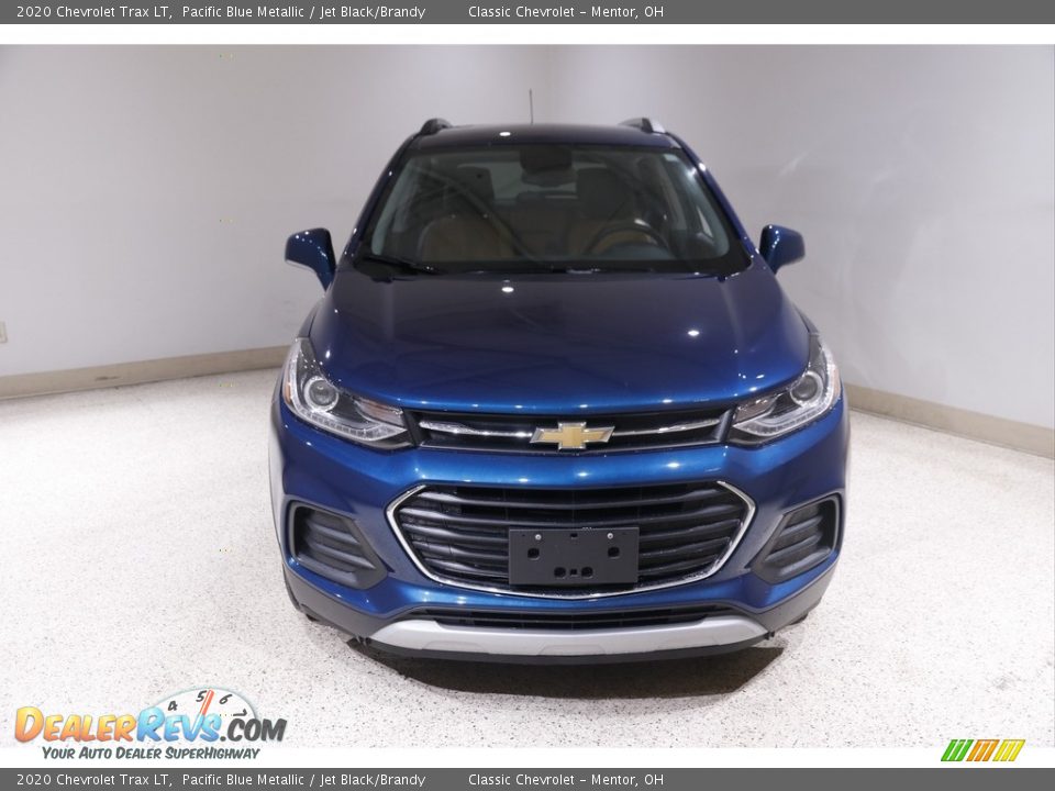 2020 Chevrolet Trax LT Pacific Blue Metallic / Jet Black/Brandy Photo #2