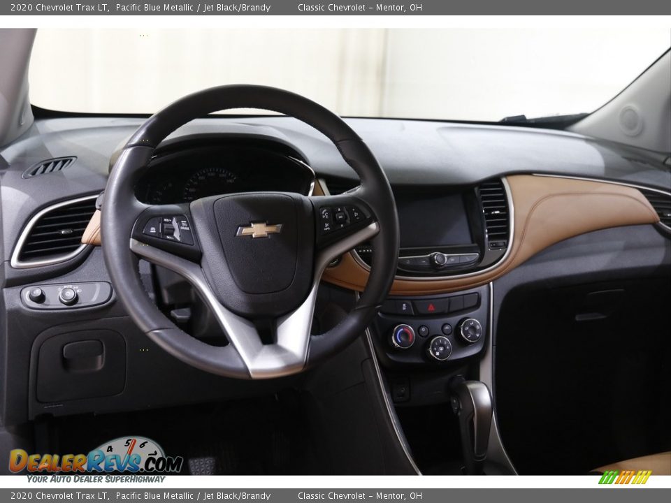 2020 Chevrolet Trax LT Pacific Blue Metallic / Jet Black/Brandy Photo #6