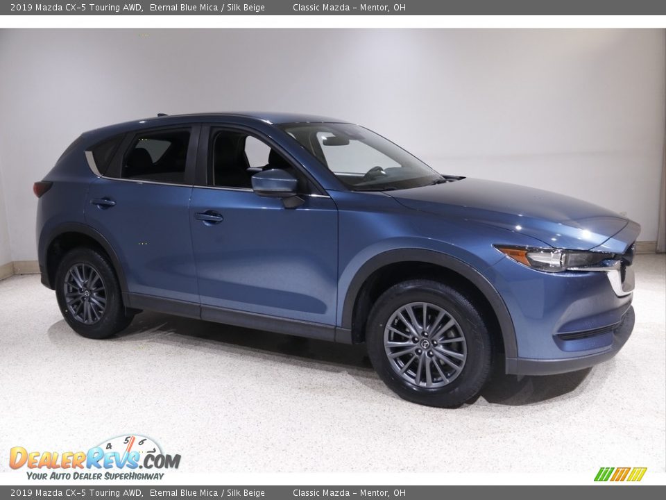 2019 Mazda CX-5 Touring AWD Eternal Blue Mica / Silk Beige Photo #1