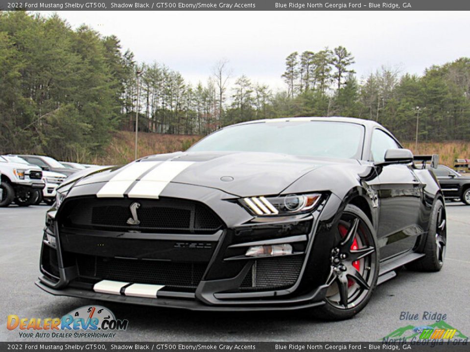 2022 Ford Mustang Shelby GT500 Shadow Black / GT500 Ebony/Smoke Gray Accents Photo #1