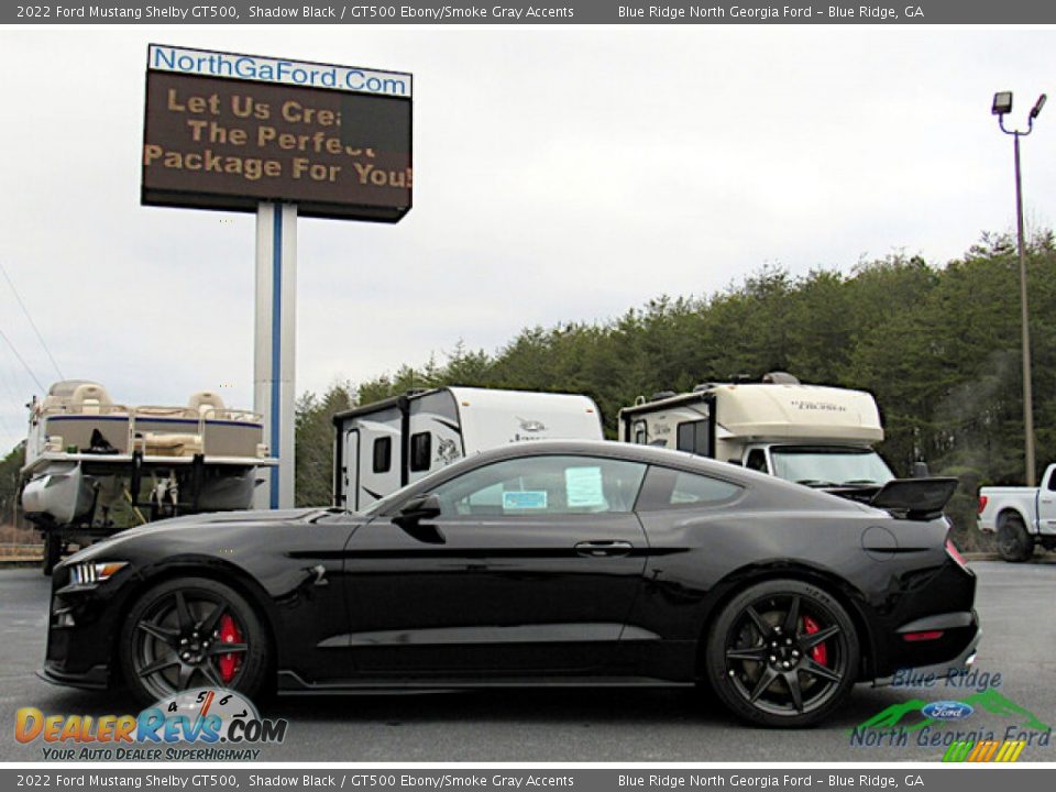 2022 Ford Mustang Shelby GT500 Shadow Black / GT500 Ebony/Smoke Gray Accents Photo #2