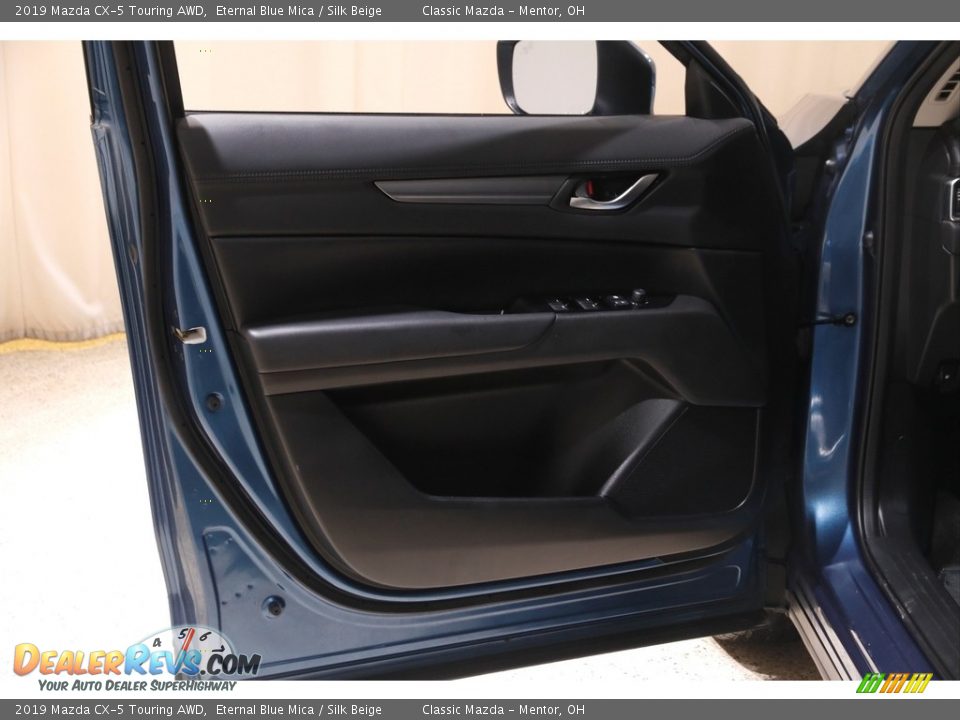 2019 Mazda CX-5 Touring AWD Eternal Blue Mica / Silk Beige Photo #4