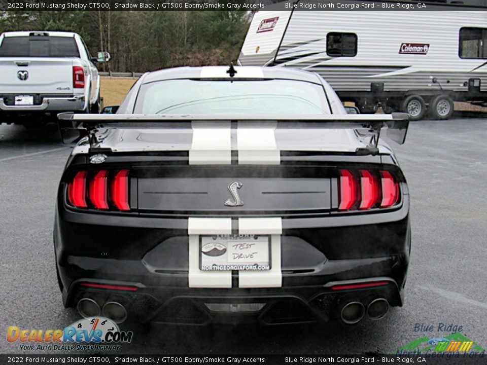 2022 Ford Mustang Shelby GT500 Shadow Black / GT500 Ebony/Smoke Gray Accents Photo #4