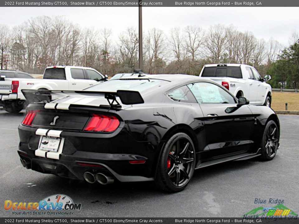 2022 Ford Mustang Shelby GT500 Shadow Black / GT500 Ebony/Smoke Gray Accents Photo #5