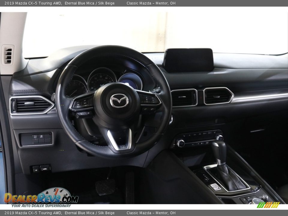 2019 Mazda CX-5 Touring AWD Eternal Blue Mica / Silk Beige Photo #6