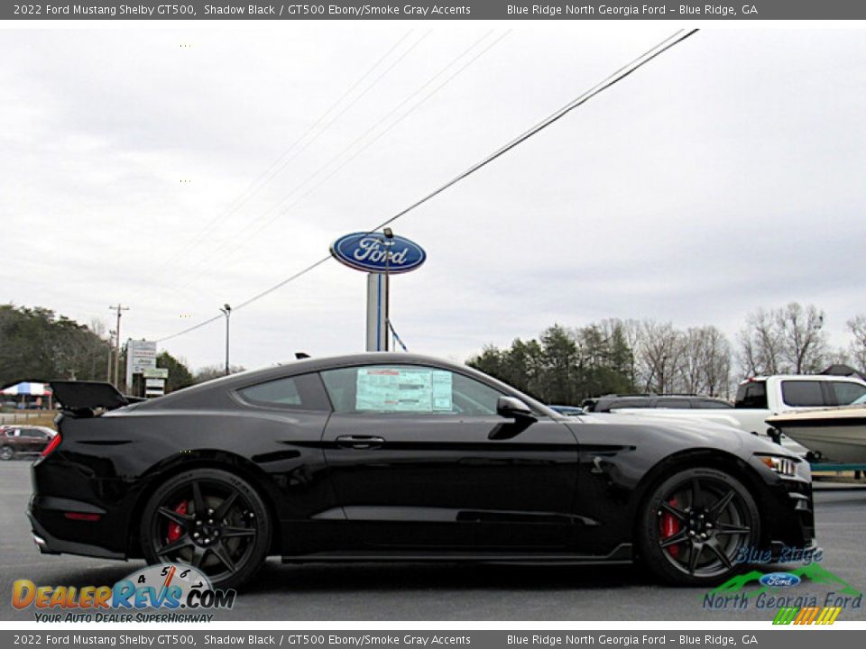 2022 Ford Mustang Shelby GT500 Shadow Black / GT500 Ebony/Smoke Gray Accents Photo #6