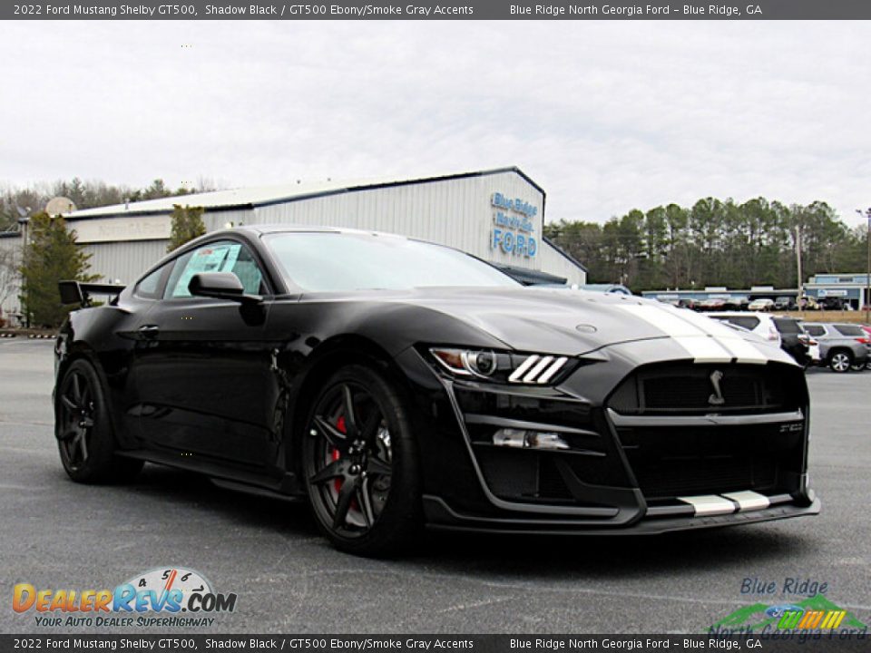 2022 Ford Mustang Shelby GT500 Shadow Black / GT500 Ebony/Smoke Gray Accents Photo #7