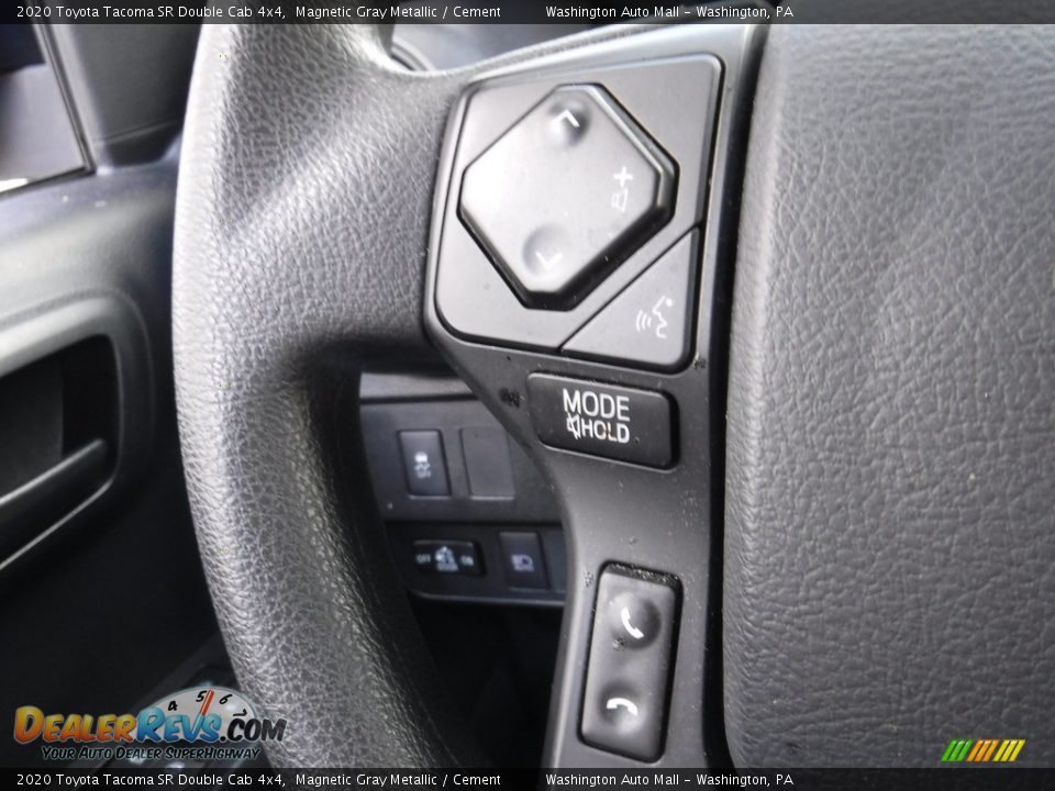2020 Toyota Tacoma SR Double Cab 4x4 Steering Wheel Photo #8