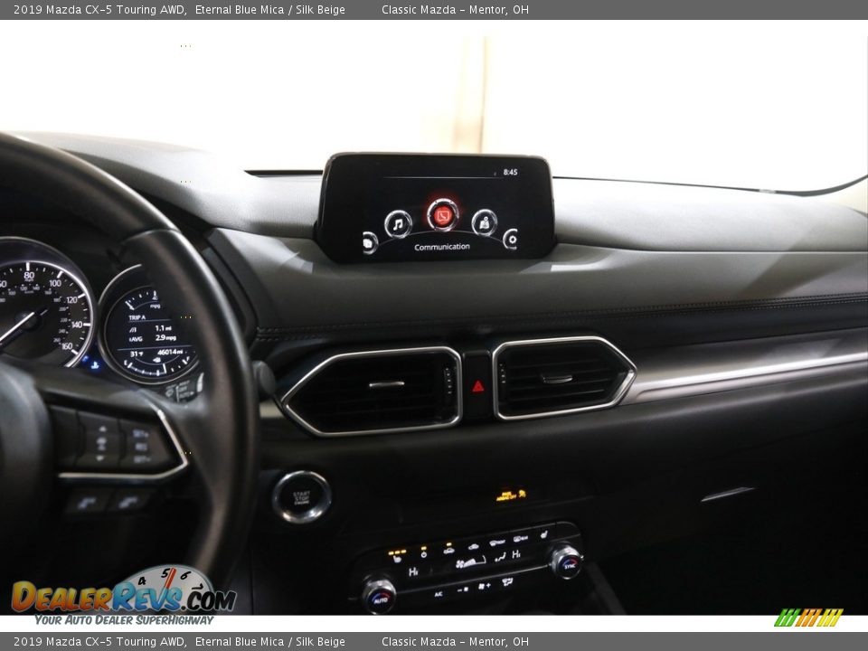 2019 Mazda CX-5 Touring AWD Eternal Blue Mica / Silk Beige Photo #9
