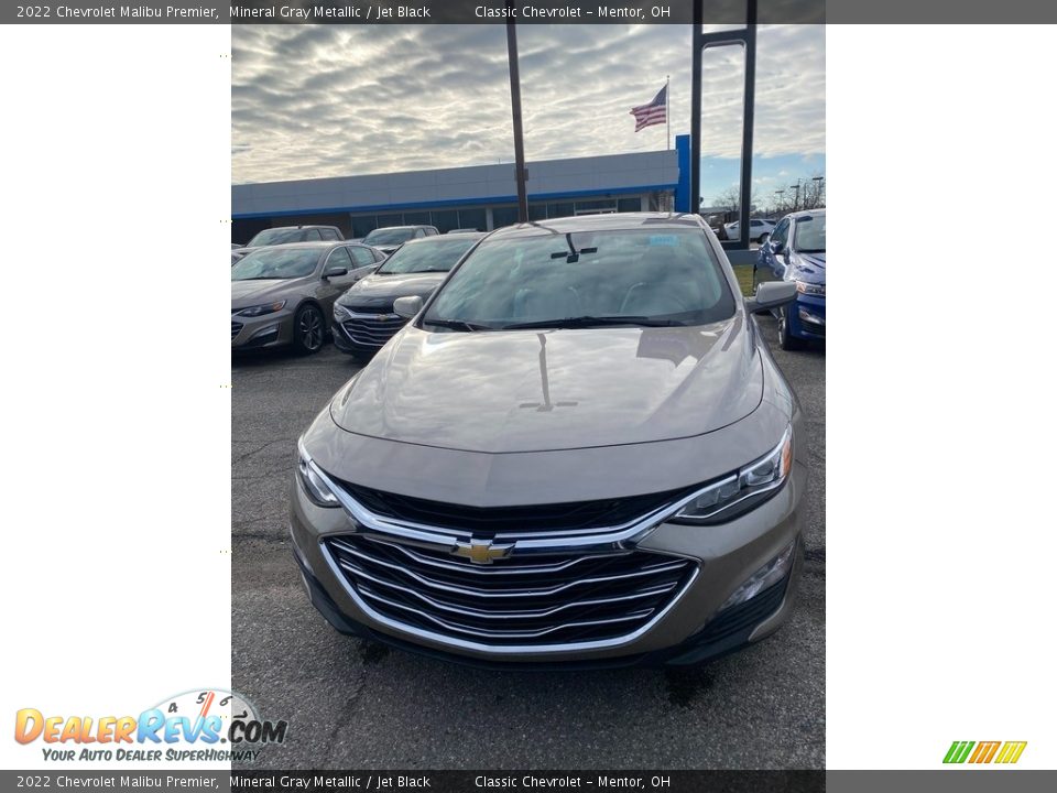 2022 Chevrolet Malibu Premier Mineral Gray Metallic / Jet Black Photo #1