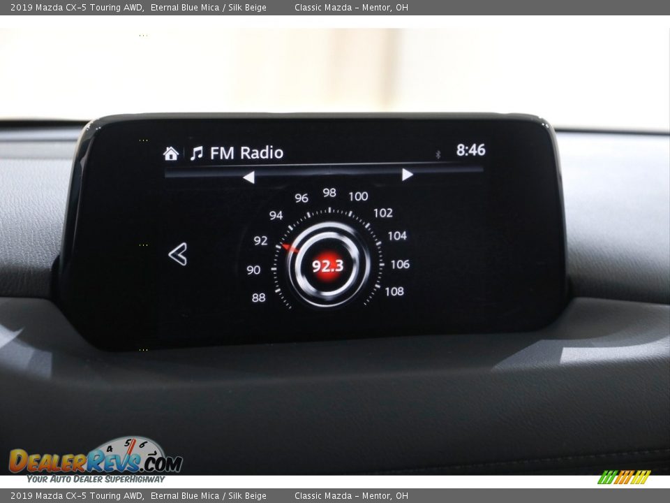 2019 Mazda CX-5 Touring AWD Eternal Blue Mica / Silk Beige Photo #11