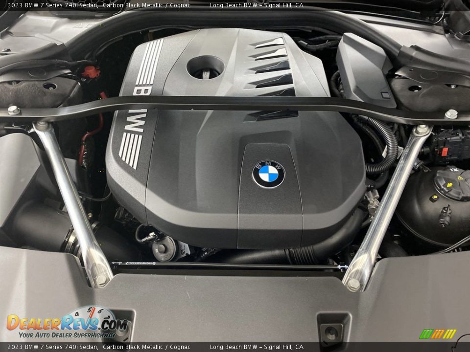 2023 BMW 7 Series 740i Sedan 3.0 Liter DI TwinPower Turbocharged DOHC 24-Valve Inline 6 Cylinder Engine Photo #9