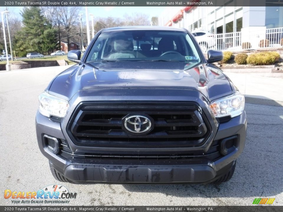 2020 Toyota Tacoma SR Double Cab 4x4 Magnetic Gray Metallic / Cement Photo #11