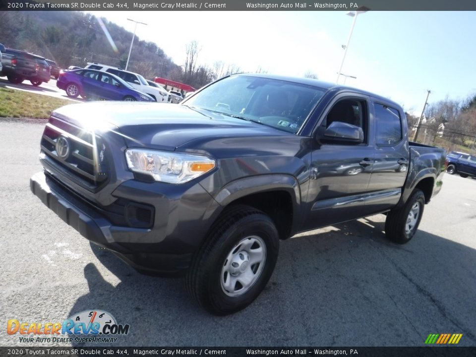 Magnetic Gray Metallic 2020 Toyota Tacoma SR Double Cab 4x4 Photo #12