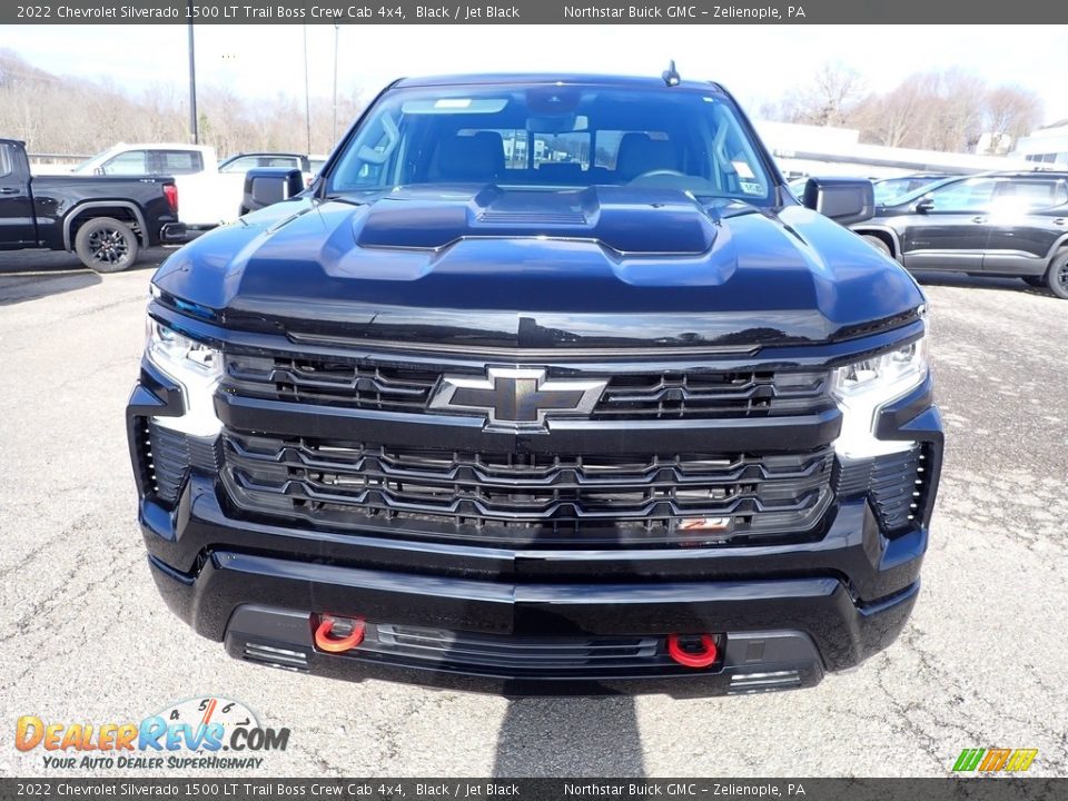 2022 Chevrolet Silverado 1500 LT Trail Boss Crew Cab 4x4 Black / Jet Black Photo #11