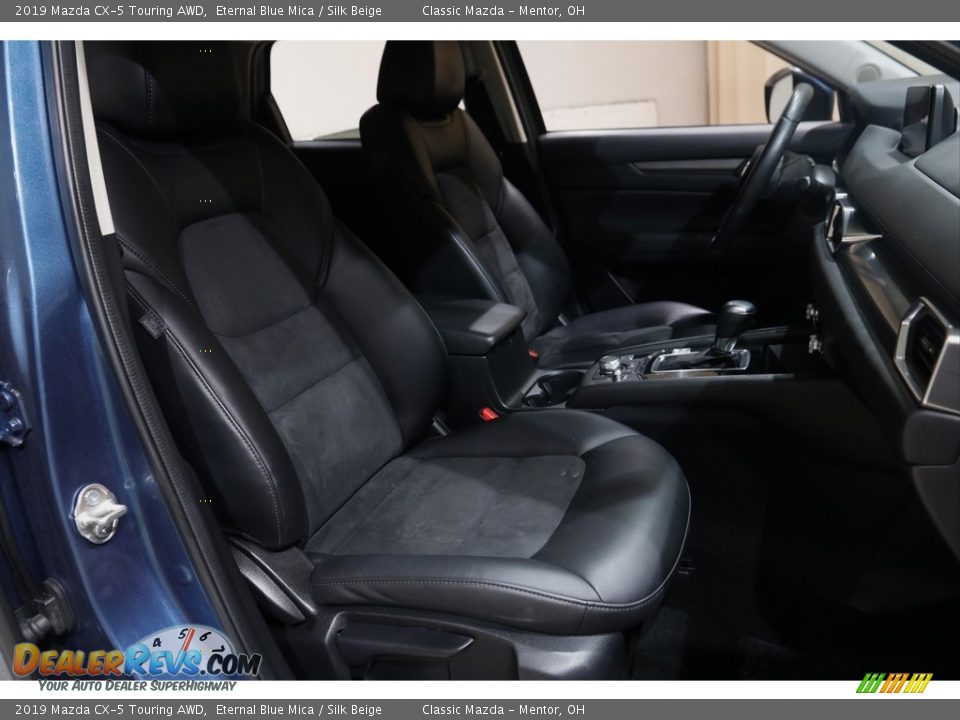 2019 Mazda CX-5 Touring AWD Eternal Blue Mica / Silk Beige Photo #14