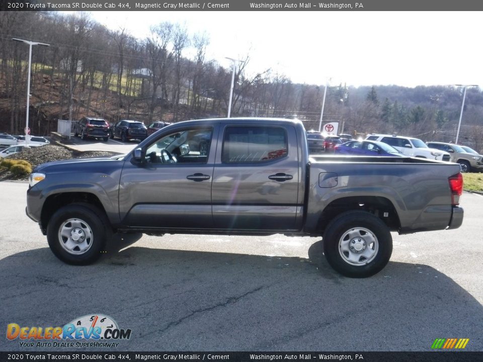 Magnetic Gray Metallic 2020 Toyota Tacoma SR Double Cab 4x4 Photo #13