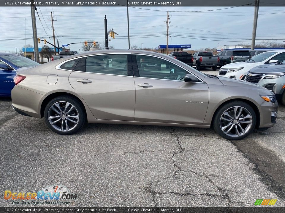 2022 Chevrolet Malibu Premier Mineral Gray Metallic / Jet Black Photo #6