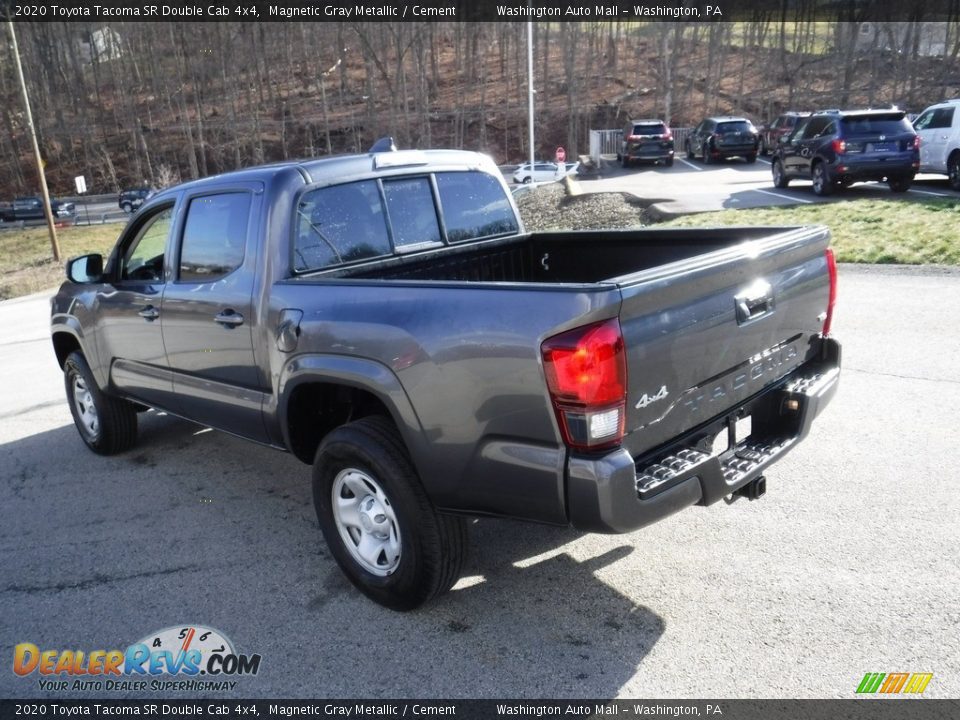 2020 Toyota Tacoma SR Double Cab 4x4 Magnetic Gray Metallic / Cement Photo #14