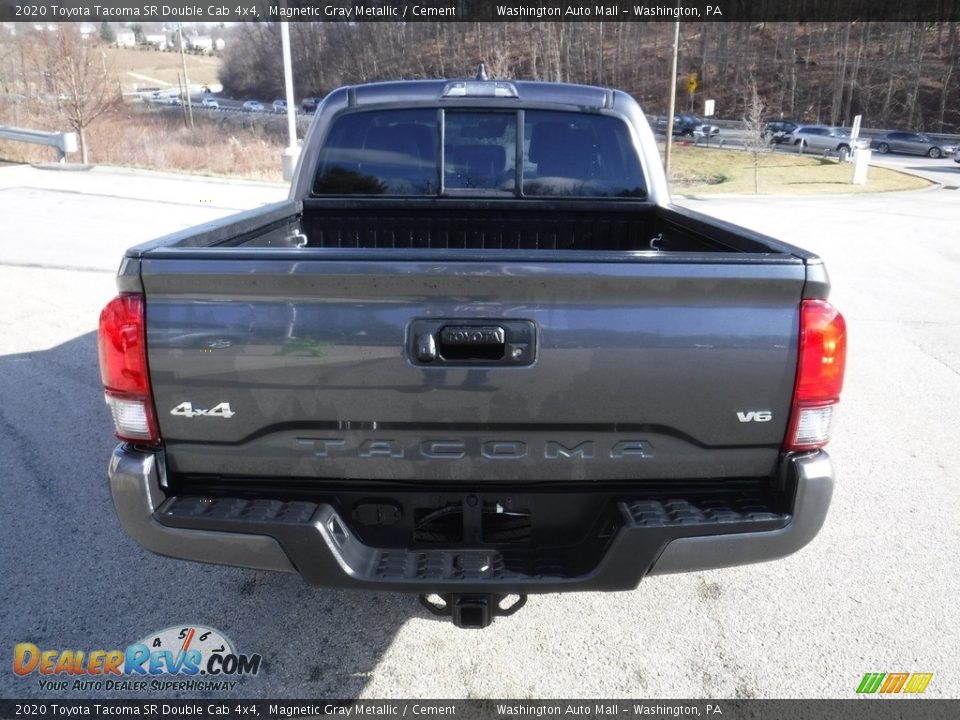 2020 Toyota Tacoma SR Double Cab 4x4 Magnetic Gray Metallic / Cement Photo #15