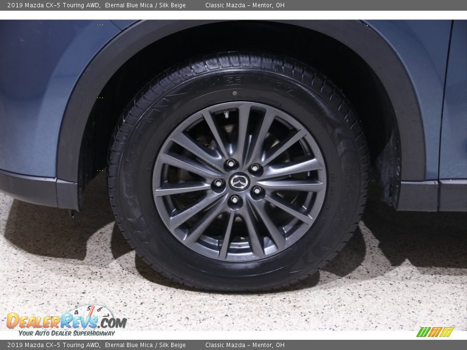 2019 Mazda CX-5 Touring AWD Eternal Blue Mica / Silk Beige Photo #19
